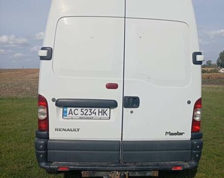 Білий Рено Мастєр, об'ємом двигуна 2.5 л та пробігом 580 тис. км за 8400 $, фото 15 на Automoto.ua