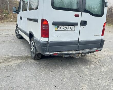 Белый Рено Мастер, объемом двигателя 2.3 л и пробегом 420 тыс. км за 3700 $, фото 3 на Automoto.ua