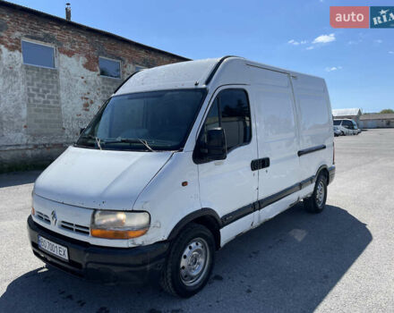 Белый Рено Мастер, объемом двигателя 2.5 л и пробегом 401 тыс. км за 5500 $, фото 1 на Automoto.ua