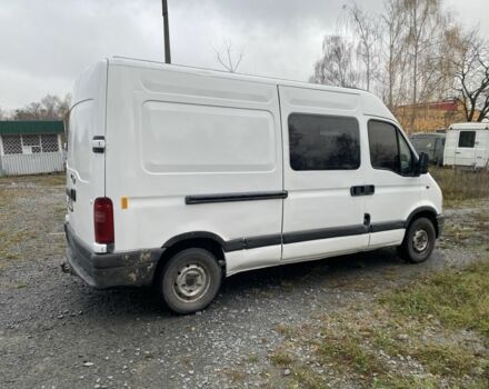 Белый Рено Мастер, объемом двигателя 2.5 л и пробегом 400 тыс. км за 4400 $, фото 1 на Automoto.ua