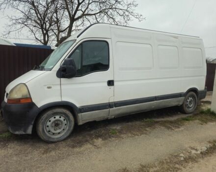 Белый Рено Мастер, объемом двигателя 2.5 л и пробегом 350 тыс. км за 2700 $, фото 1 на Automoto.ua