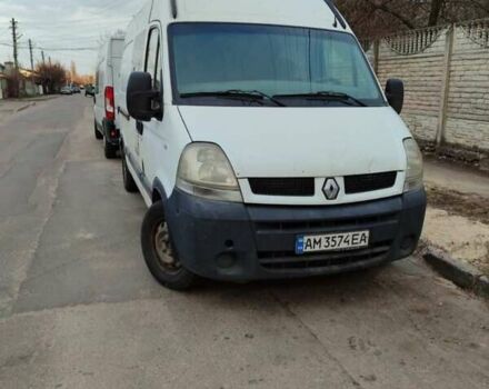 Білий Рено Мастєр, об'ємом двигуна 2.46 л та пробігом 481 тис. км за 6500 $, фото 1 на Automoto.ua
