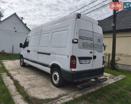 Белый Рено Мастер, объемом двигателя 2.5 л и пробегом 405 тыс. км за 5500 $, фото 7 на Automoto.ua