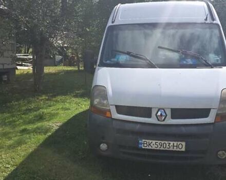 Белый Рено Мастер, объемом двигателя 2.5 л и пробегом 400 тыс. км за 6200 $, фото 1 на Automoto.ua