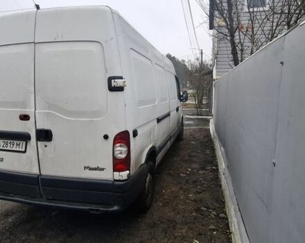 Белый Рено Мастер, объемом двигателя 2.5 л и пробегом 533 тыс. км за 4500 $, фото 3 на Automoto.ua