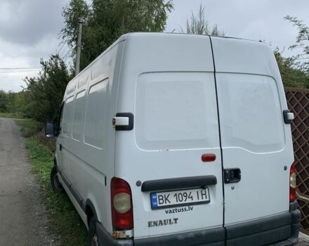 Белый Рено Мастер, объемом двигателя 3 л и пробегом 346 тыс. км за 6200 $, фото 3 на Automoto.ua