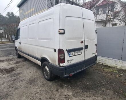Белый Рено Мастер, объемом двигателя 2.5 л и пробегом 533 тыс. км за 4500 $, фото 2 на Automoto.ua