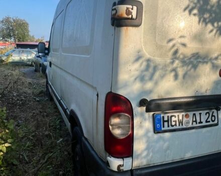 Белый Рено Мастер, объемом двигателя 2.5 л и пробегом 250 тыс. км за 2300 $, фото 1 на Automoto.ua