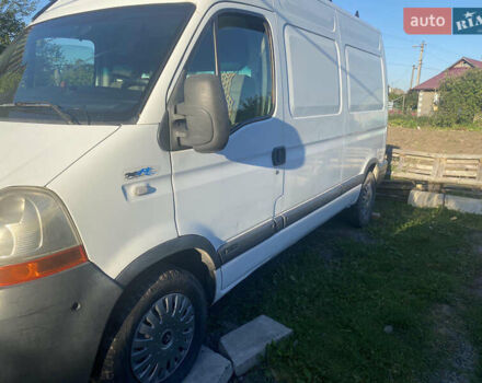 Білий Рено Мастєр, об'ємом двигуна 2.5 л та пробігом 6 тис. км за 5999 $, фото 1 на Automoto.ua