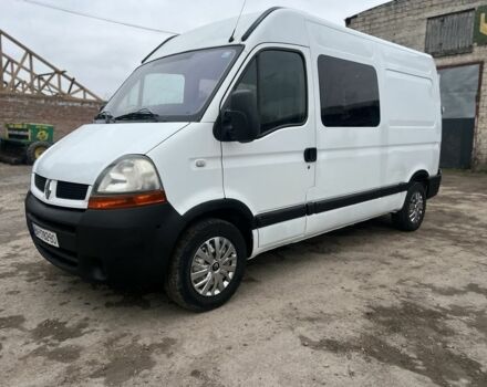 Белый Рено Мастер, объемом двигателя 2.5 л и пробегом 378 тыс. км за 6999 $, фото 2 на Automoto.ua