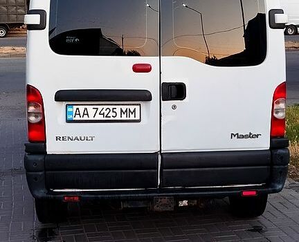 Білий Рено Мастєр, об'ємом двигуна 2.5 л та пробігом 425 тис. км за 4600 $, фото 9 на Automoto.ua
