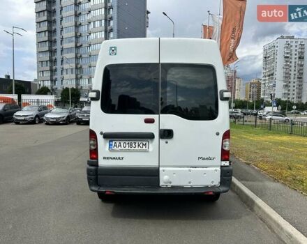 Белый Рено Мастер, объемом двигателя 2.46 л и пробегом 327 тыс. км за 5400 $, фото 7 на Automoto.ua