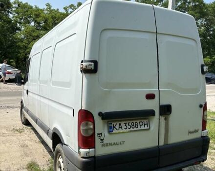 Белый Рено Мастер, объемом двигателя 2.5 л и пробегом 290 тыс. км за 7300 $, фото 1 на Automoto.ua
