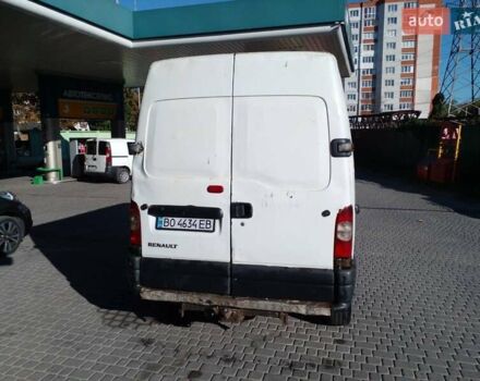 Білий Рено Мастєр, об'ємом двигуна 2.46 л та пробігом 611 тис. км за 4950 $, фото 4 на Automoto.ua