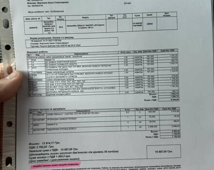 Белый Рено Мастер, объемом двигателя 2.3 л и пробегом 325 тыс. км за 13300 $, фото 41 на Automoto.ua