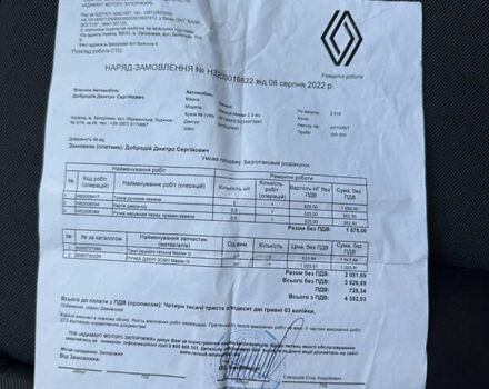 Белый Рено Мастер, объемом двигателя 2.3 л и пробегом 300 тыс. км за 12000 $, фото 16 на Automoto.ua