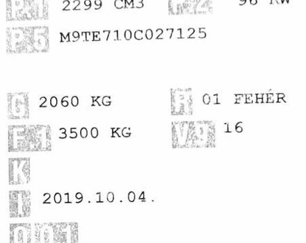 Білий Рено Мастєр, об'ємом двигуна 2.3 л та пробігом 167 тис. км за 17999 $, фото 50 на Automoto.ua