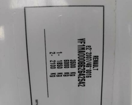 Білий Рено Мастєр, об'ємом двигуна 2.3 л та пробігом 220 тис. км за 16900 $, фото 75 на Automoto.ua