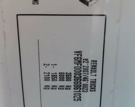 Білий Рено Мастєр, об'ємом двигуна 2.3 л та пробігом 255 тис. км за 17600 $, фото 41 на Automoto.ua