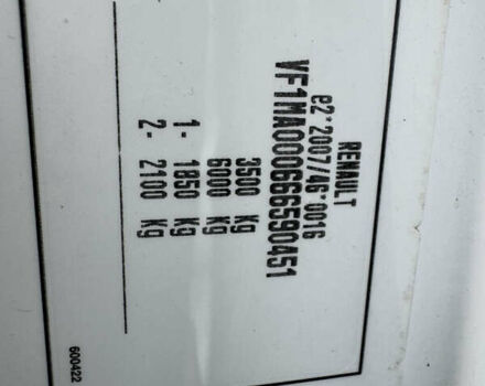 Білий Рено Мастєр, об'ємом двигуна 0 л та пробігом 194 тис. км за 20700 $, фото 29 на Automoto.ua