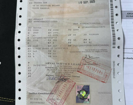 Білий Рено Мастєр, об'ємом двигуна 2.3 л та пробігом 199 тис. км за 19200 $, фото 28 на Automoto.ua