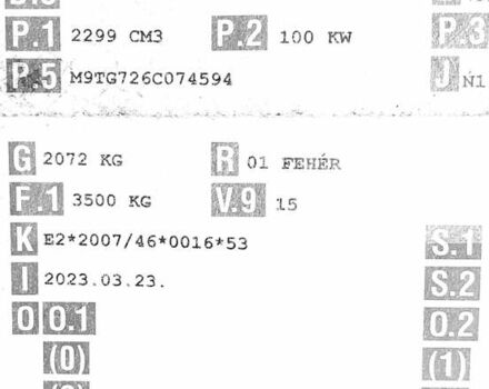 Белый Рено Мастер, объемом двигателя 2.3 л и пробегом 107 тыс. км за 21650 $, фото 46 на Automoto.ua