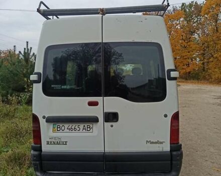 Белый Рено Мастер, объемом двигателя 2.19 л и пробегом 80 тыс. км за 4899 $, фото 4 на Automoto.ua