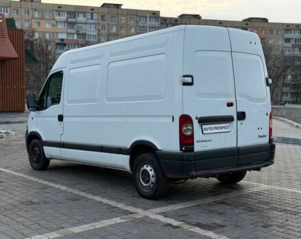 Белый Рено Мастер, объемом двигателя 2.5 л и пробегом 327 тыс. км за 6500 $, фото 4 на Automoto.ua