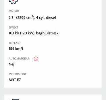 Білий Рено Мастєр, об'ємом двигуна 2.3 л та пробігом 149 тис. км за 29500 $, фото 90 на Automoto.ua