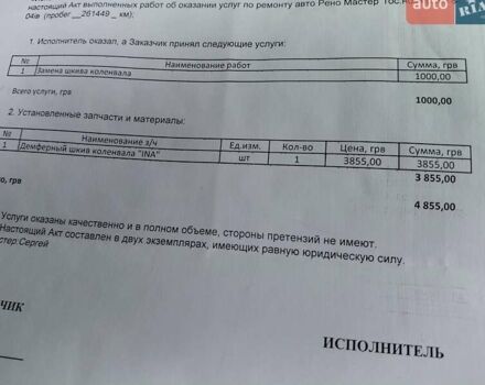 Белый Рено Мастер, объемом двигателя 2.3 л и пробегом 263 тыс. км за 14600 $, фото 42 на Automoto.ua