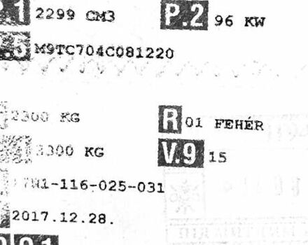 Белый Рено Мастер, объемом двигателя 2.3 л и пробегом 186 тыс. км за 17350 $, фото 48 на Automoto.ua