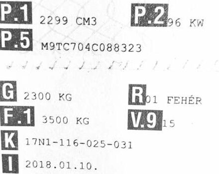 Белый Рено Мастер, объемом двигателя 2.3 л и пробегом 215 тыс. км за 17890 $, фото 39 на Automoto.ua