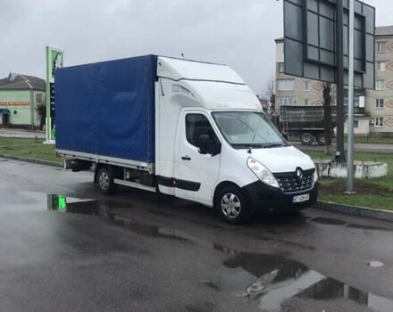 Білий Рено Мастєр, об'ємом двигуна 2.3 л та пробігом 670 тис. км за 14199 $, фото 1 на Automoto.ua