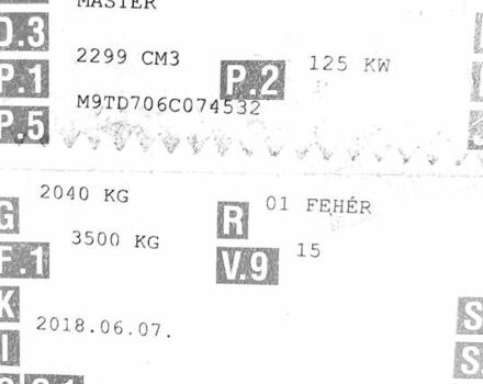 Белый Рено Мастер, объемом двигателя 2.3 л и пробегом 257 тыс. км за 15400 $, фото 42 на Automoto.ua