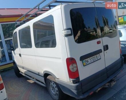 Белый Рено Мастер, объемом двигателя 2.5 л и пробегом 5 тыс. км за 7000 $, фото 1 на Automoto.ua