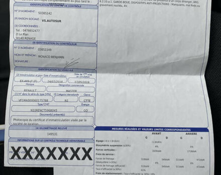 Белый Рено Мастер, объемом двигателя 2.3 л и пробегом 230 тыс. км за 20000 $, фото 31 на Automoto.ua