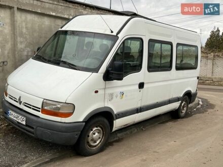 Белый Рено Мастер, объемом двигателя 2.5 л и пробегом 250 тыс. км за 4000 $, фото 1 на Automoto.ua