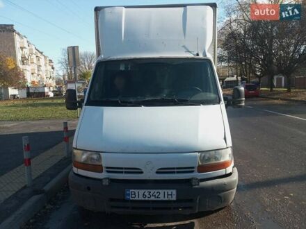 Белый Рено Мастер, объемом двигателя 2.8 л и пробегом 698 тыс. км за 6300 $, фото 1 на Automoto.ua