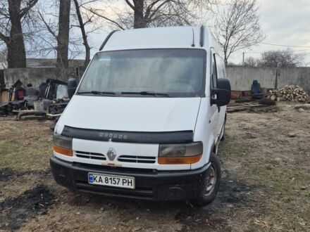 Белый Рено Мастер, объемом двигателя 2.5 л и пробегом 500 тыс. км за 2600 $, фото 1 на Automoto.ua