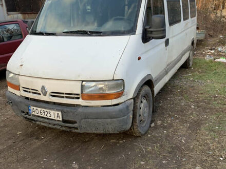 Рено Мастер 2001 в Мукачеве на Automoto.ua Белый Рено Мастер, объемом двигателя 2.8 л и пробегом 500 тыс. км за 3300 $, фото 1 на Automoto.ua