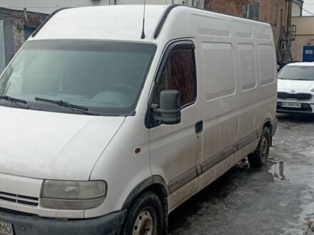 Белый Рено Мастер, объемом двигателя 2.8 л и пробегом 600 тыс. км за 6000 $, фото 1 на Automoto.ua