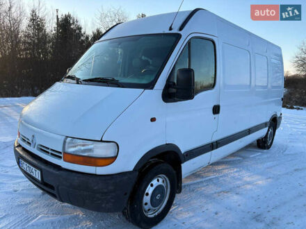 Белый Рено Мастер, объемом двигателя 2.5 л и пробегом 350 тыс. км за 5700 $, фото 1 на Automoto.ua