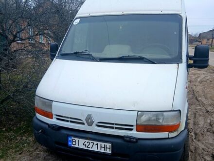 Белый Рено Мастер, объемом двигателя 2.5 л и пробегом 40 тыс. км за 5500 $, фото 1 на Automoto.ua