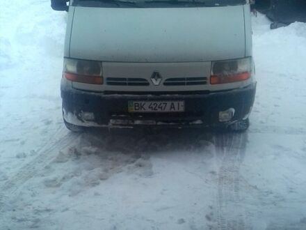 Білий Рено Мастєр, об'ємом двигуна 2.2 л та пробігом 440 тис. км за 3800 $, фото 1 на Automoto.ua