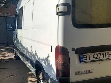 Білий Рено Мастєр, об'ємом двигуна 2.5 л та пробігом 565 тис. км за 7500 $, фото 1 на Automoto.ua