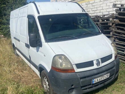 Белый Рено Мастер, объемом двигателя 2.5 л и пробегом 420 тыс. км за 4300 $, фото 1 на Automoto.ua