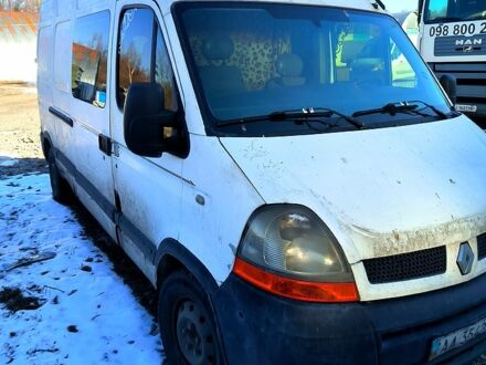 Рено Мастєр 2003 у Житомирі на Automoto.ua Білий Рено Мастєр, об'ємом двигуна 2.5 л та пробігом 330 тис. км за 4600 $, фото 1 на Automoto.ua