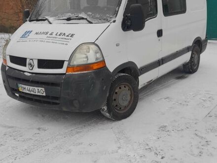 Белый Рено Мастер, объемом двигателя 2.5 л и пробегом 295 тыс. км за 5100 $, фото 1 на Automoto.ua