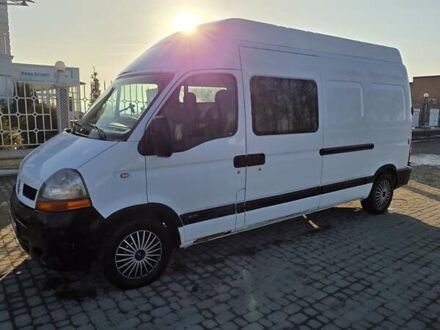 Белый Рено Мастер, объемом двигателя 2.5 л и пробегом 254 тыс. км за 7400 $, фото 1 на Automoto.ua