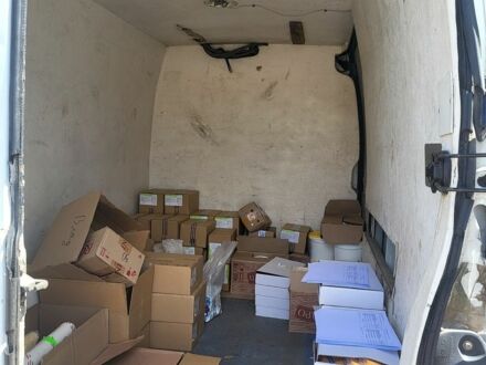 Белый Рено Мастер, объемом двигателя 2.95 л и пробегом 550 тыс. км за 2500 $, фото 1 на Automoto.ua